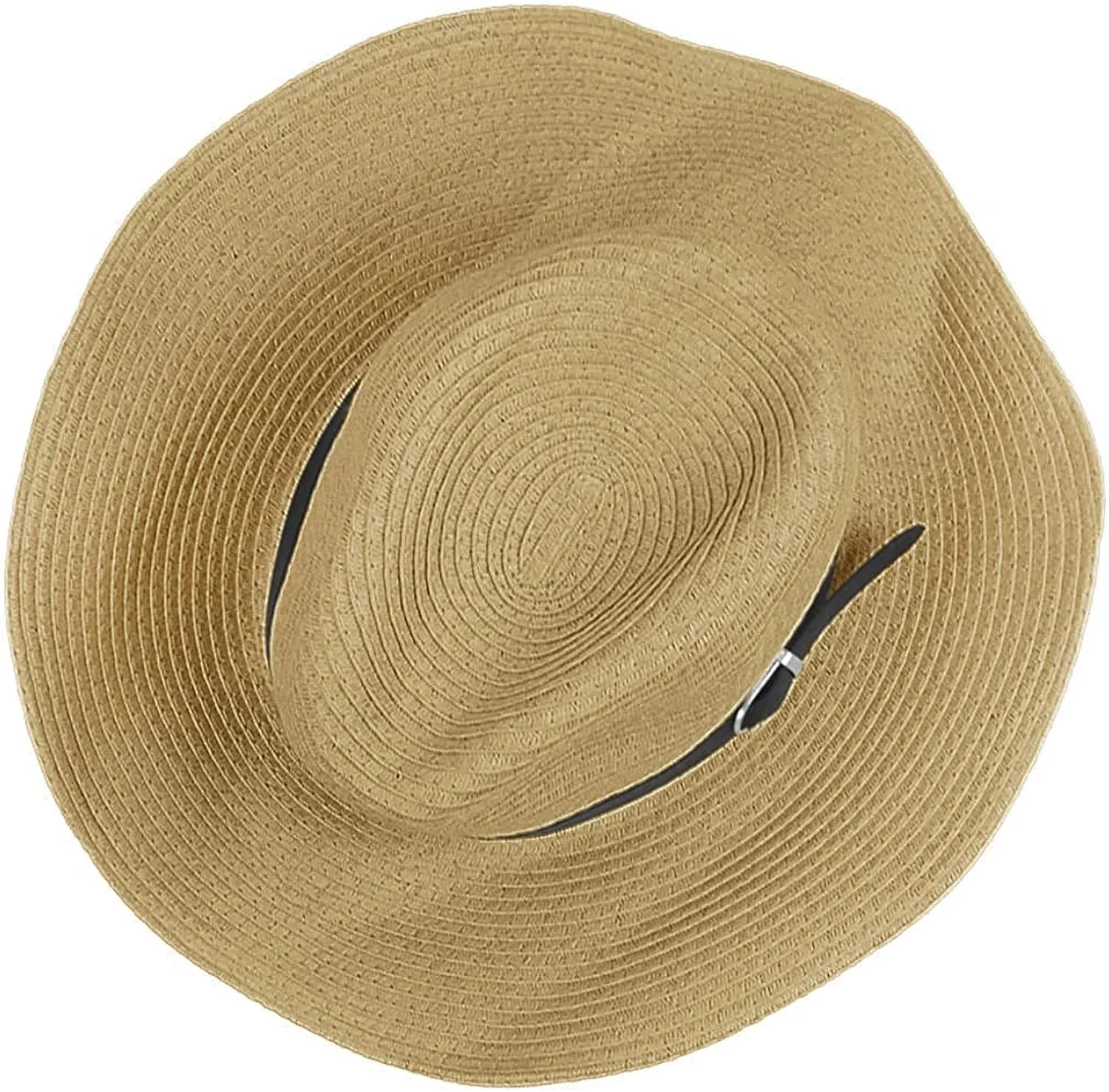 Wide Shapable Brim Straw Cowboy Hat Men Women UV Sun Protection Cowgirl Straw Hat Holiday Travel Panama Fedora Hat Beach Caps