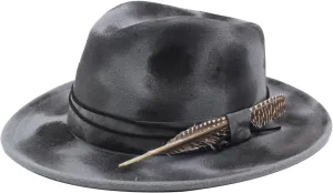 Womens & Mens Fedora Hats Vintage Wide Brim Felt Panama Rancher Hat