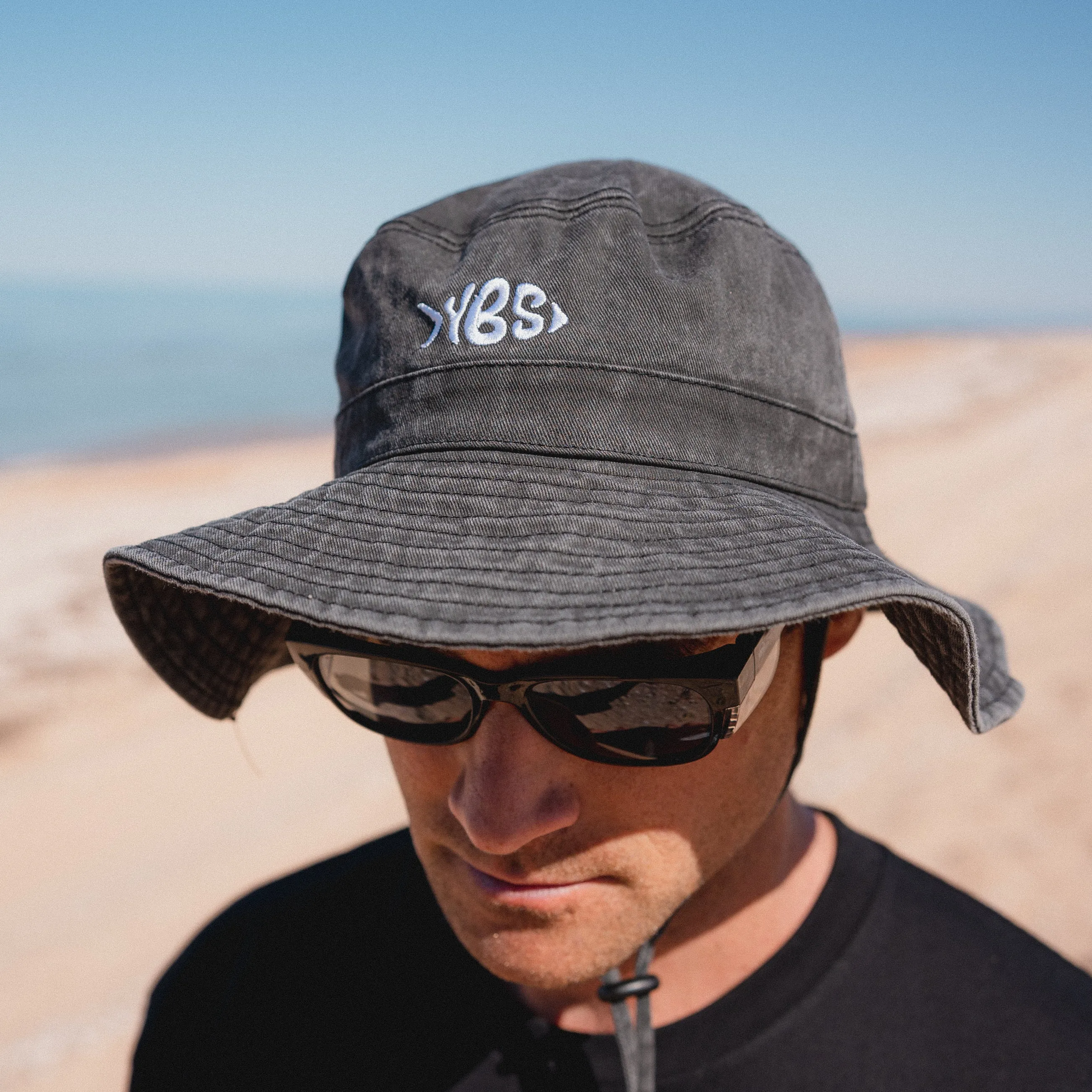 YBS Fish Logo Bucket Hat